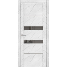 Дверь межкомнатная Uniline Mramor 30037/1 монте белый зеркало