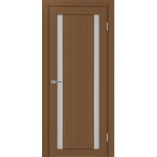 Дверь межкомнатная Турин 522 АПС молдинг SC орех стекло