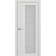 Дверь межкомнатная Турин 524 АСС  молдинг SC ясень серебристый стекло