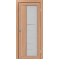 Дверь межкомнатная Турин 524 АСС  молдинг SC ясень темный стекло
