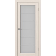 Дверь межкомнатная Турин 501 АСС  молдинг SC ясень перламутровый стекло