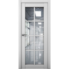 Дверь межкомнатная Cobalt 22 серый стекло