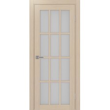 Дверь межкомнатная Турин 542 дуб беленый стекло