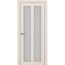 Дверь межкомнатная Турин 521.22 ясень перламутровый стекло