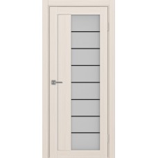 Дверь межкомнатная Турин 524 АСС  молдинг SG ясень перламутровый стекло