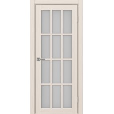 Дверь межкомнатная Турин 542 ясень перламутровый стекло
