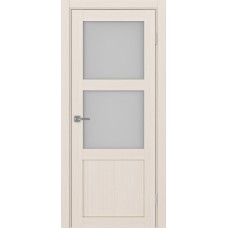 Дверь межкомнатная Турин 530 (2) ясень перламутровый стекло