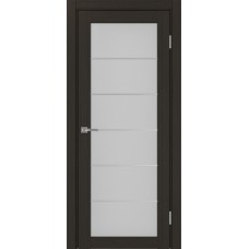 Дверь межкомнатная Турин 501 АСС молдинг SC венге стекло