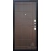 Дверь входная Галеон 2, цвет темное серебро антик, панель - галеон цвет венге