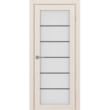 Дверь межкомнатная Турин 501 АСС  молдинг SG ясень перламутровый стекло