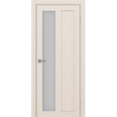 Дверь межкомнатная Турин 521 ясень перламутровый стекло