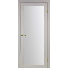 Дверь межкомнатная Турин 501 дуб беленый стекло