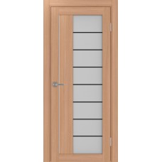 Дверь межкомнатная Турин 524 АСС  молдинг SG ясень темный стекло