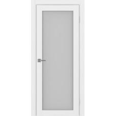 Дверь межкомнатная Турин 501 белый лёд стекло