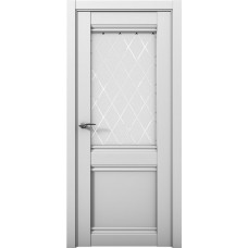 Дверь межкомнатная Cobalt 12 серый стекло