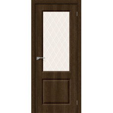Дверь межкомнатная Скинни-13 венге стекло