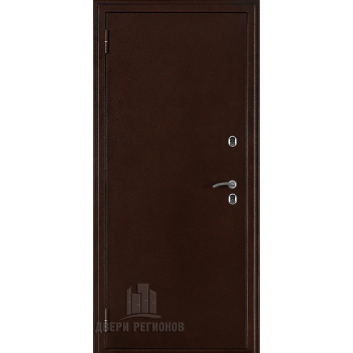 Дверь входная уличная Термо 3, цвет антик медь, панель - термо 3 цвет дуб ардеш