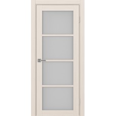 Дверь межкомнатная Турин 540 ясень перламутровый стекло