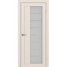 Дверь межкомнатная Турин 524 АСС  молдинг SC ясень перламутровый стекло