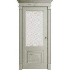 Дверь межкомнатная Флоренс 62002 серена светло-серый стекло